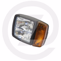 LIGHT HEAD LH, LH DIP - 700/50119 - JCB