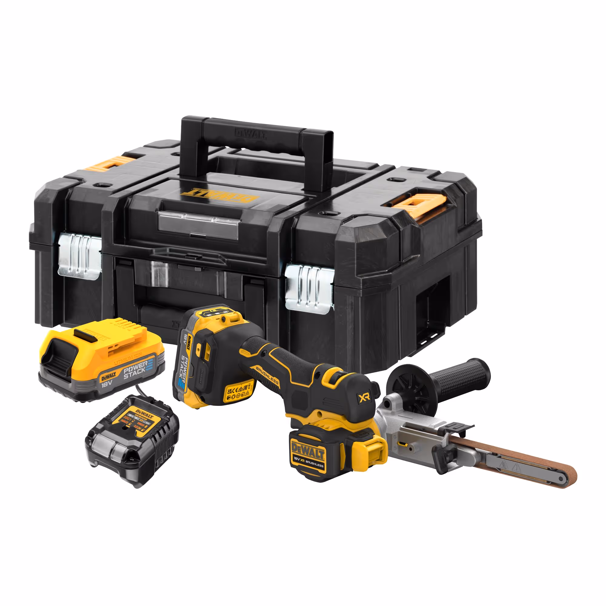 Lime à bande XR 18V 1.7Ah Li-Ion Brushless POWERSTACK avec batteries