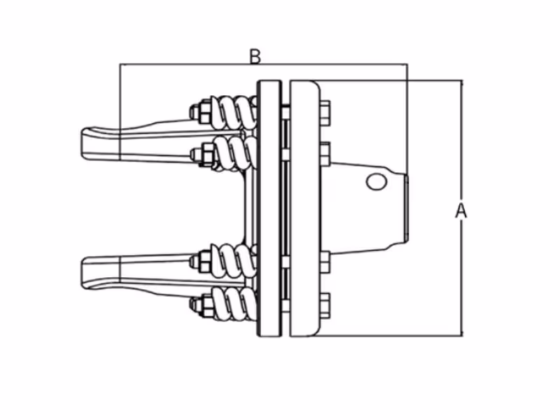 Limiteur à friction (Taille Croisillon: 27 x 74.5mm) Taille: 1-3/8''-6 Cannelures - ref 637141001