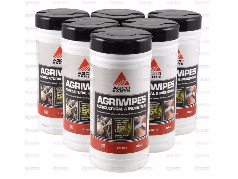 lingettes essuie-mains - Agriwipes - Vendu par 6