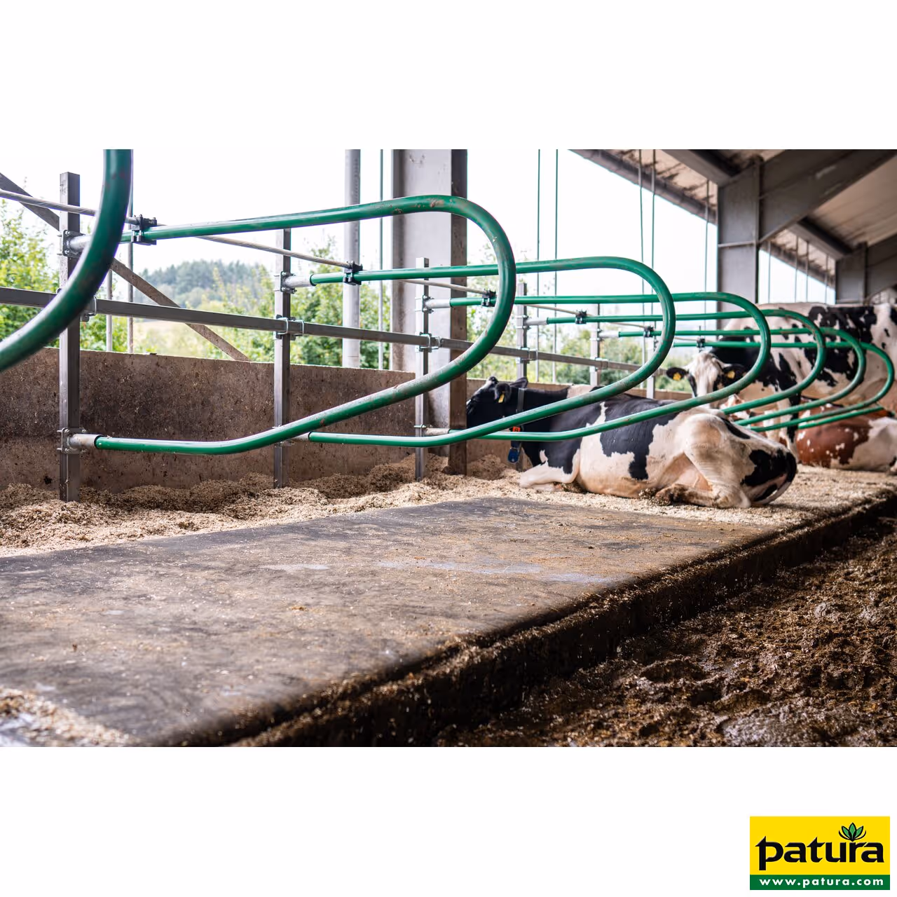 Logette flexible PATURA PRIMA d= 50mm, L=1,90m, H=0,85m, sans poteaux ni brides