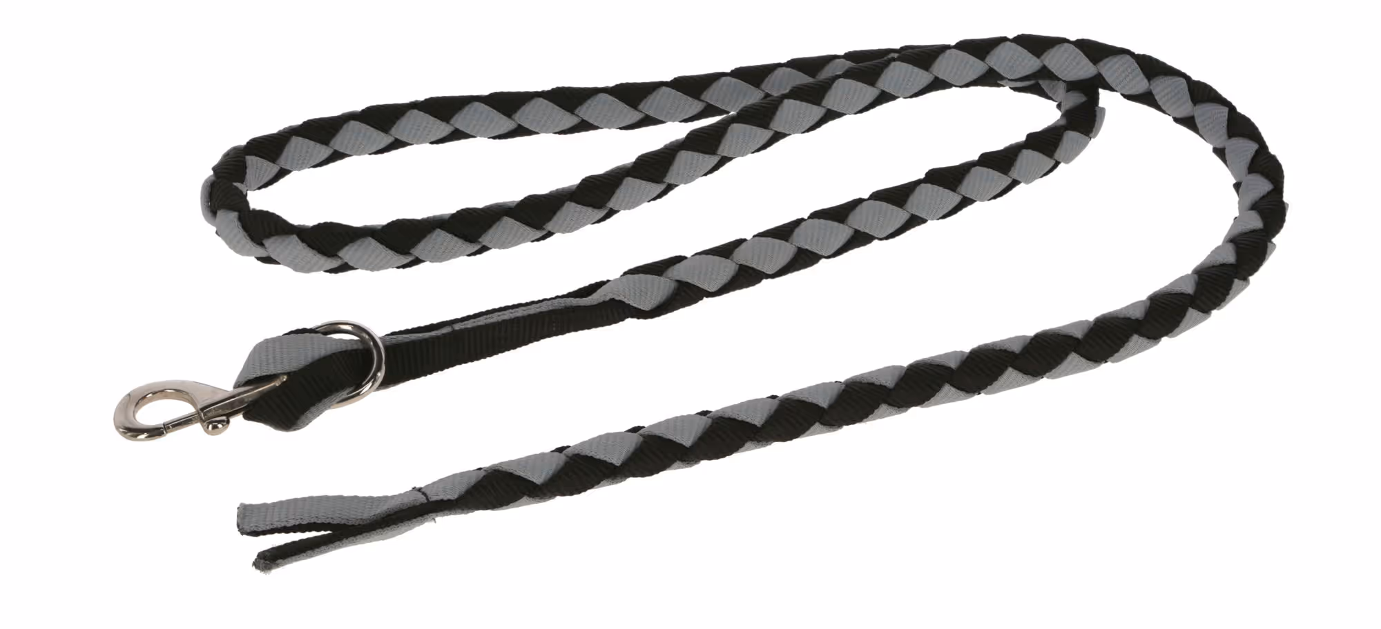 Longe américaine 2,5m noir/gris