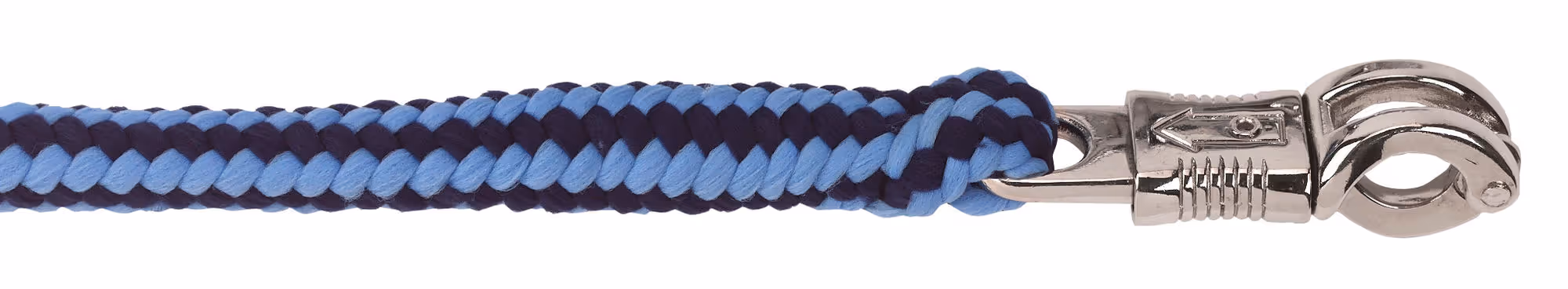 Longe Hippo antipanique bleu ciel/bleu foncé