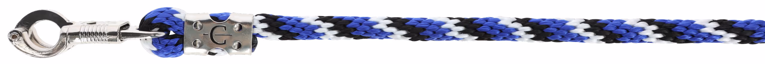 Longe Mustang antipanique bleu/noir/blanc