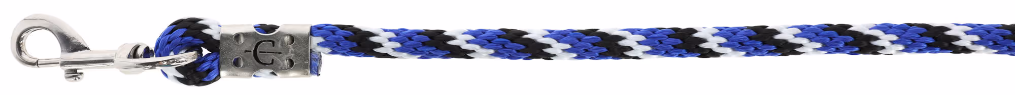 Longe Mustang bleu/noir/blanc