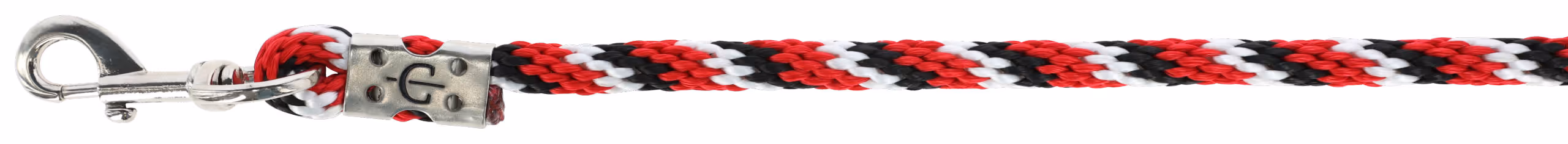Longe Mustang rouge/noir/blanc