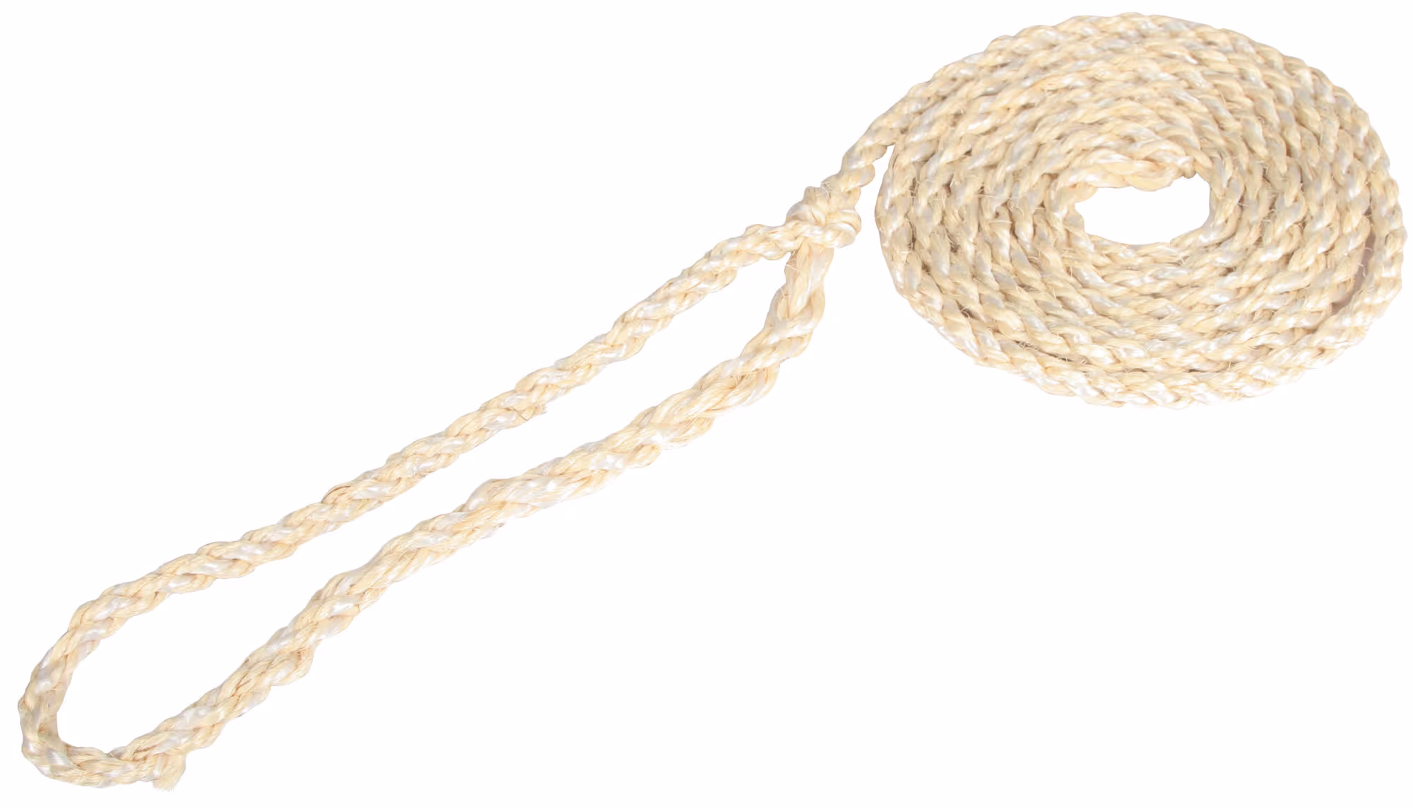 Longe transport bétail 3,20m PP gde boucle, Sisal