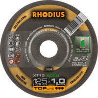 Lot 10 disques a tronconner a batterie 125x1x22.23