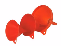 Lot 10x10487 lot de 3 entonnoirs 140/164/208mm