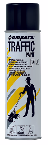 Lot 12 x aerosol 650ml traceur de ligne noir