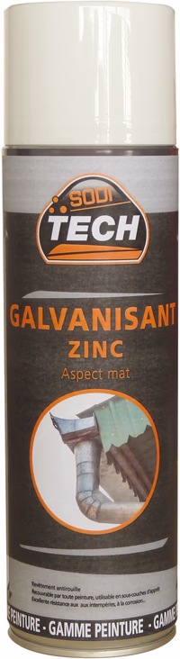 Lot 12x10150 galvanisant zinc mat