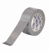 Lot 20x20404 toile adhesive dechirable argent 48mmx25m