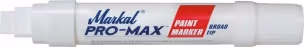 Lot 24x08734 feutre a peinture indelebile 5-18mm blanc marka