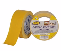 Lot 20x20459 ruban double face moquette polypropylene -blanc