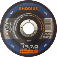 Lot 25 meules ebarbage acier 115x7x22