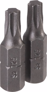 Lot 2x13630 embouts tx t25x25mm boite pvc *dt*