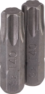 Lot 2x13634 embouts tx t40x25mm boite pvc *dt*