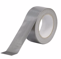 Lot 30x17251 toile adhesive dechirable grise 48mmx25m