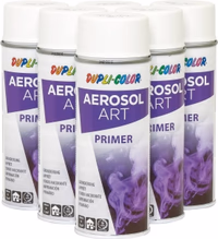 Lot 6x11702 peinture art color appret blanc 400ml