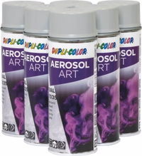 Lot 6x11724 peinture art color gris clair 400ml