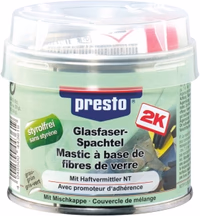 Lot 6x12028 mastic fibre verre + durcisseur 250g sans styrene