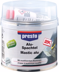 Lot 6x12050 mastic aluminium + durcisseur 1kg sans styrene