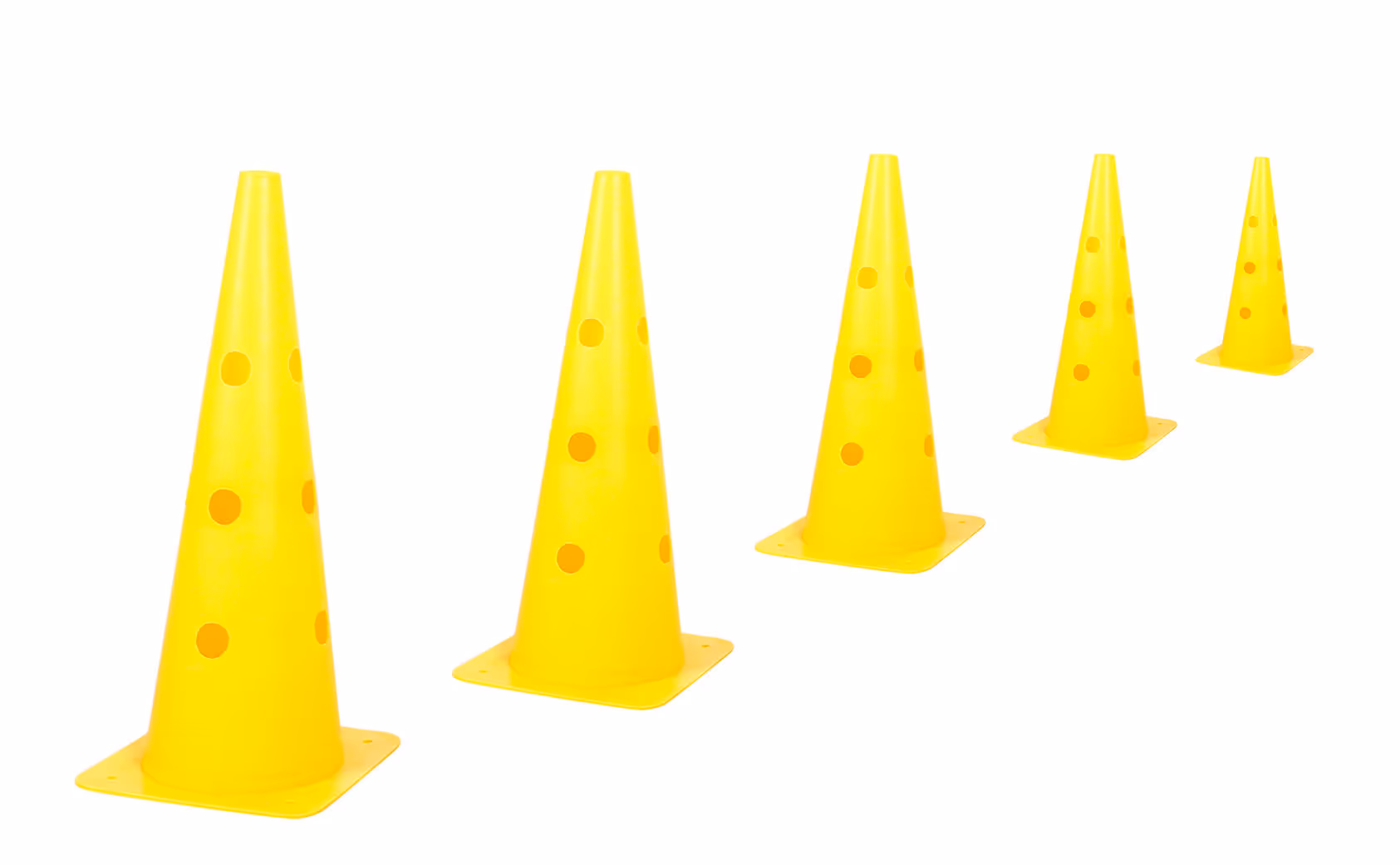 Lot cônes et barres d'obstacle Agility