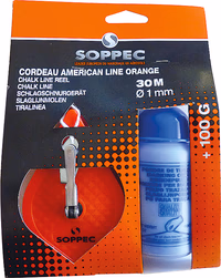 Lot cordeau traceur + poudre bleue