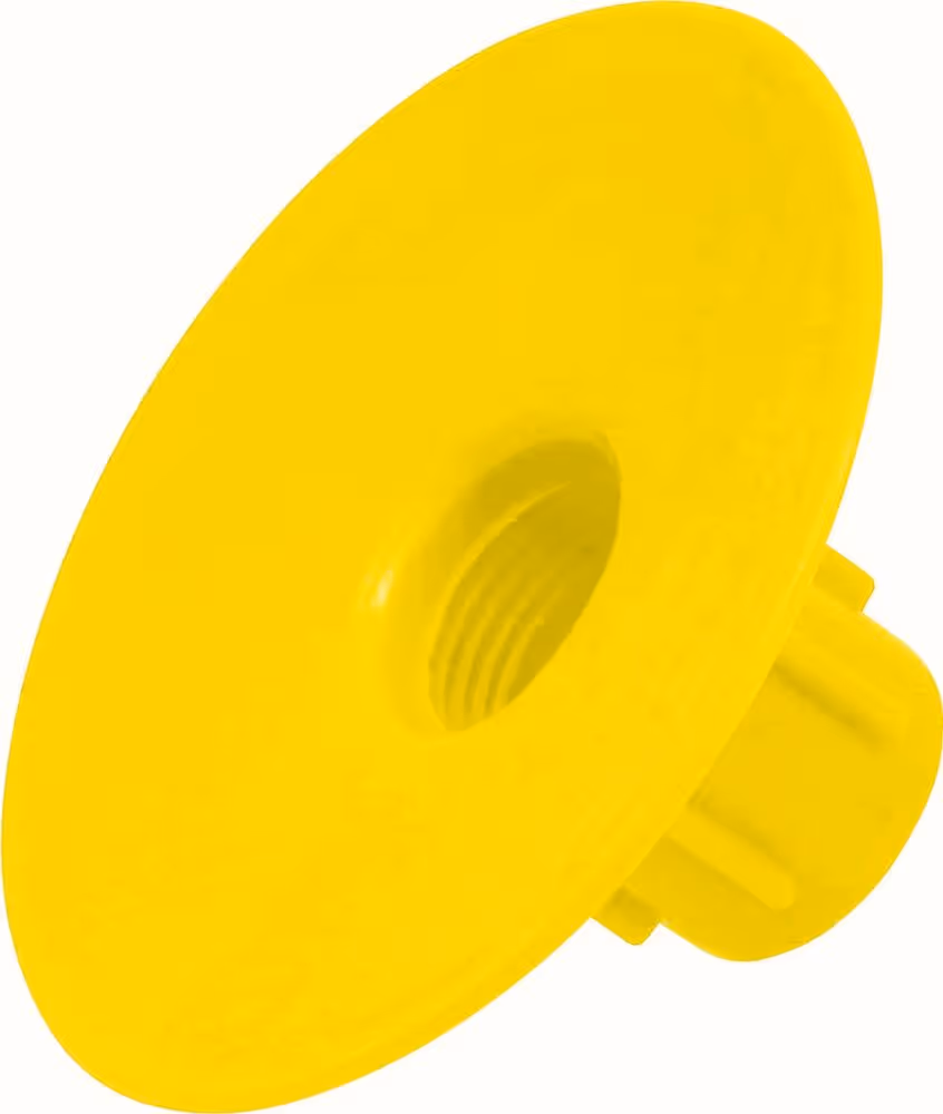 LOT DE 100 BOUCHONS DE FILTRE A HUILE JAUNE -UNF 3/4 - 16