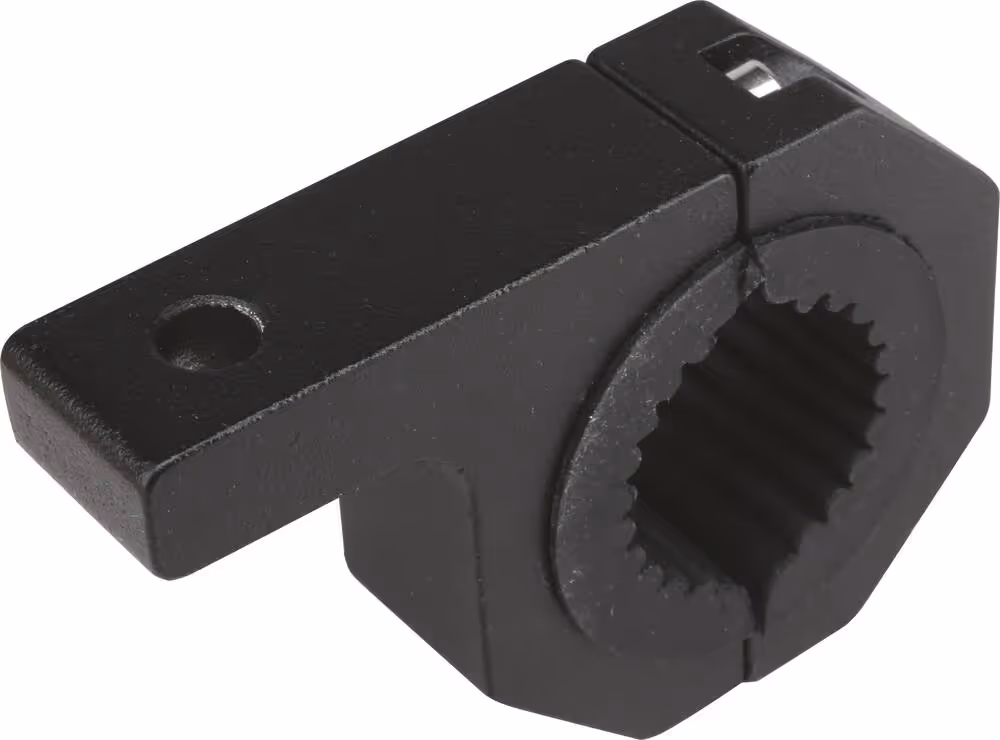 LOT DE 2 FIXATIONS TUBULAIRES 50MM P/MATERIEL D'ECLAIRAGE