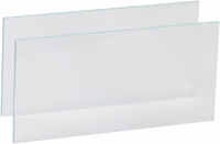 Lot de 2 verres incolores 105x50 coque