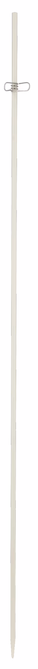 Piquet fibre de verre rond blanc, 115cm, Ø10mm (lot de 25)
