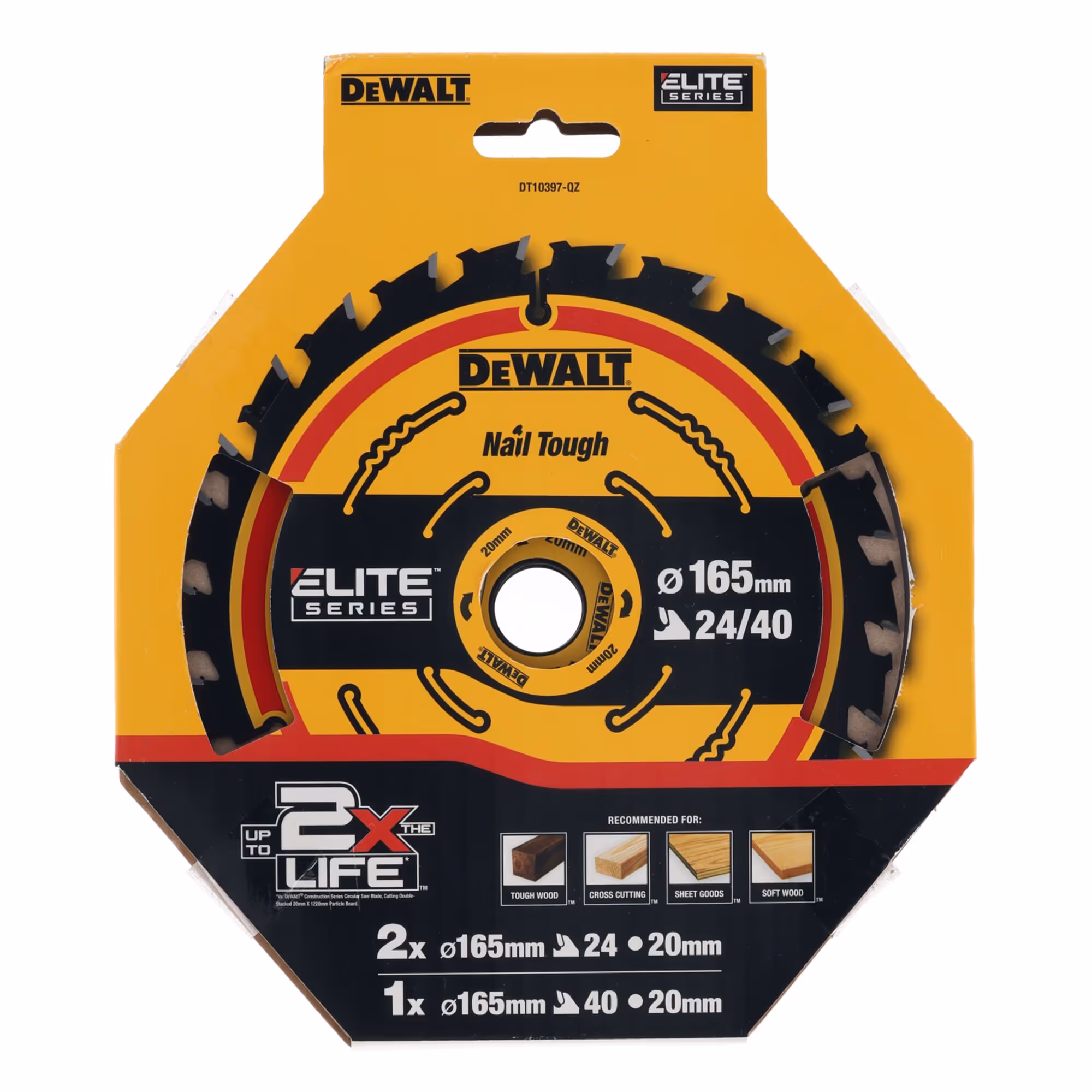 Lot de 3 lames de précision Extreme pour charpente (scie circulaire filaire)