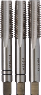 Lot de 3 tarauds m12