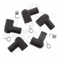 LOT DE 5 CAPUCHONS BOUGIE ECR.+EPINGLE