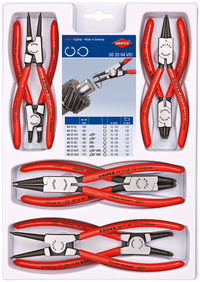 LOT DE 8 PINCES POUR CIRCLIPS