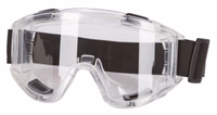 Lunettes-masque panoramiques transparent
