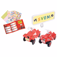 Ma plaque d'immatriculation pour Bobby-Car 