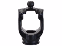 Mâchoires pour tubes profilés (Taille Croisillon: 27 x 75 & 24 x 91mm) Profil: Triangulaire, Taille: 36.5 x 36.5 x 4.2mm, Réf.: 24510.