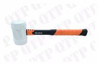 Maillet en caoutchouc avec manche en fibre de verre 20oz