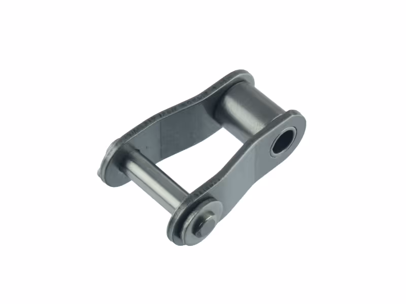 Maillon coudé renforcé p 38.4 mm - axe 8.28 mm