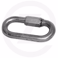 Maillon rapide 8mm longueur 74mm