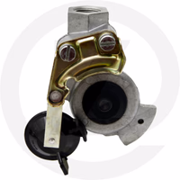 Main de frein M22 x 1.5 noir boîtier en aluminium avec soupape pour tracteur