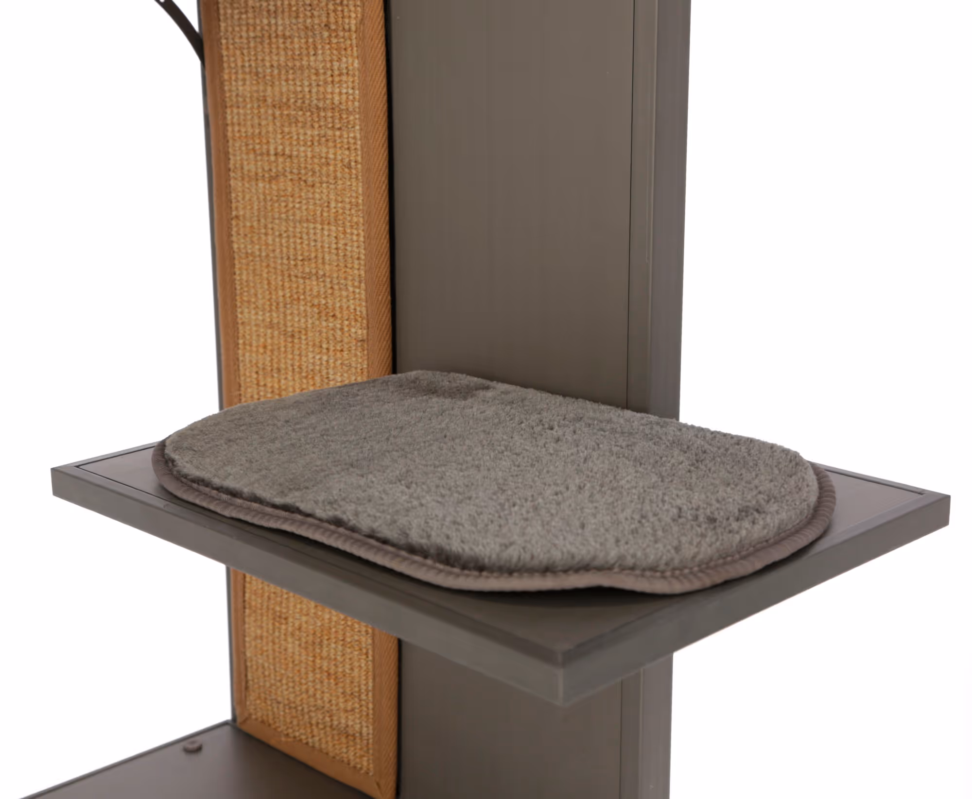 Maison de jeu pour chat ECO 42 x 42 x152,5 cm, gris
