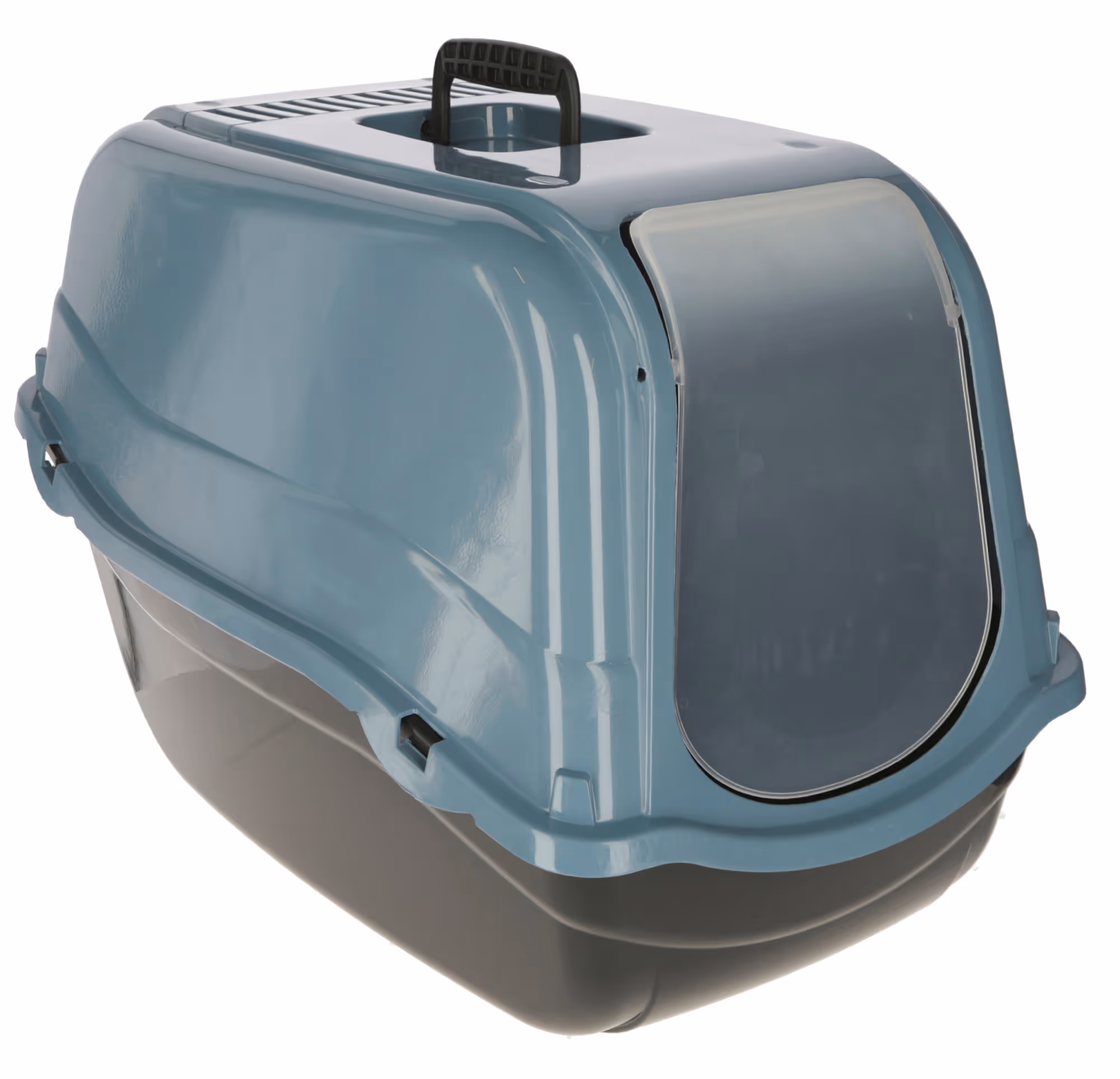 Maison de toilette pour chat ECO Emma, bleu, 57X39X41cm