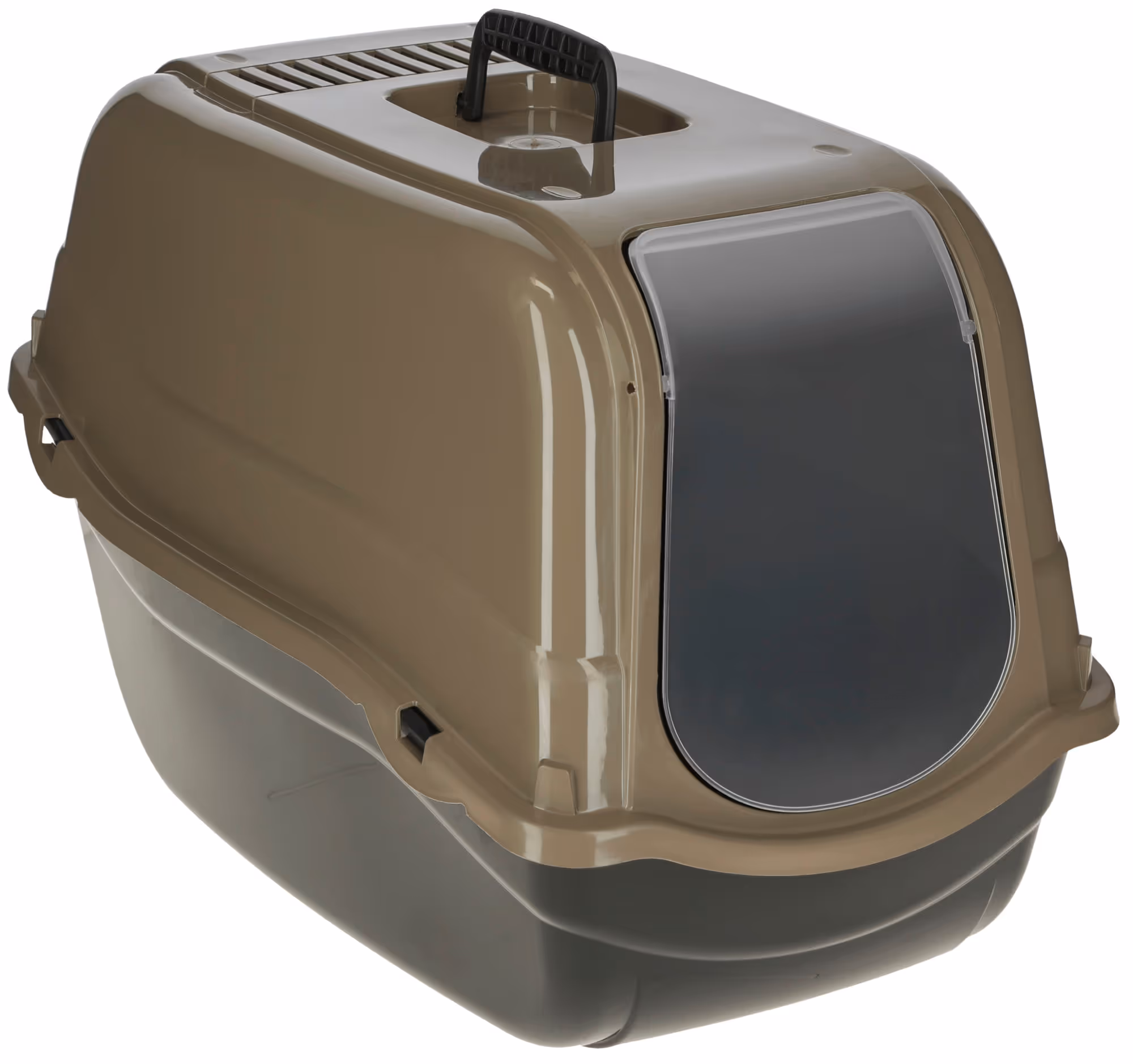 Maison de toilette pour chat ECO Emma, marron, 57X39X41cm