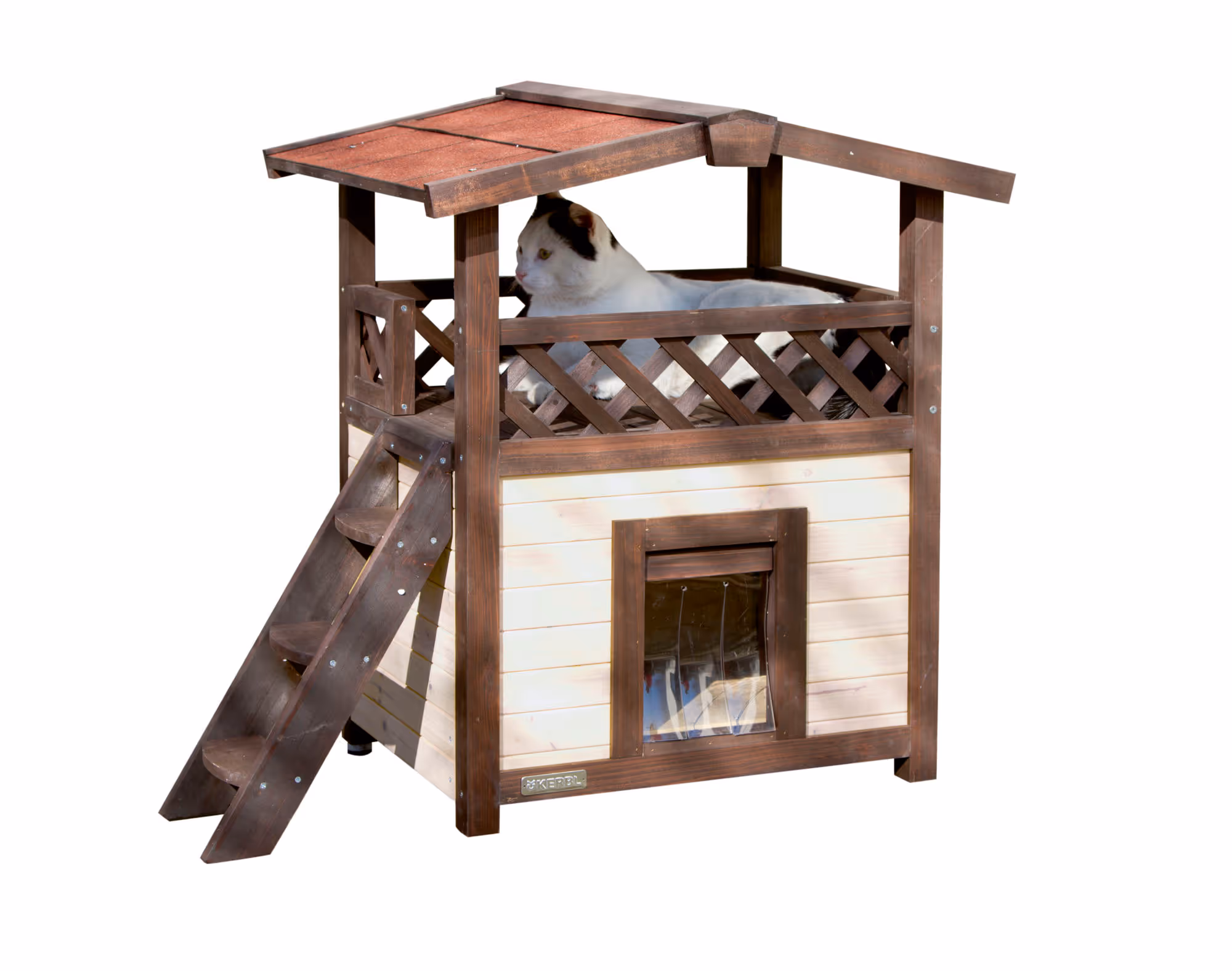 Maison pour chat 4-Seasons Deluxe 88x57x77 cm