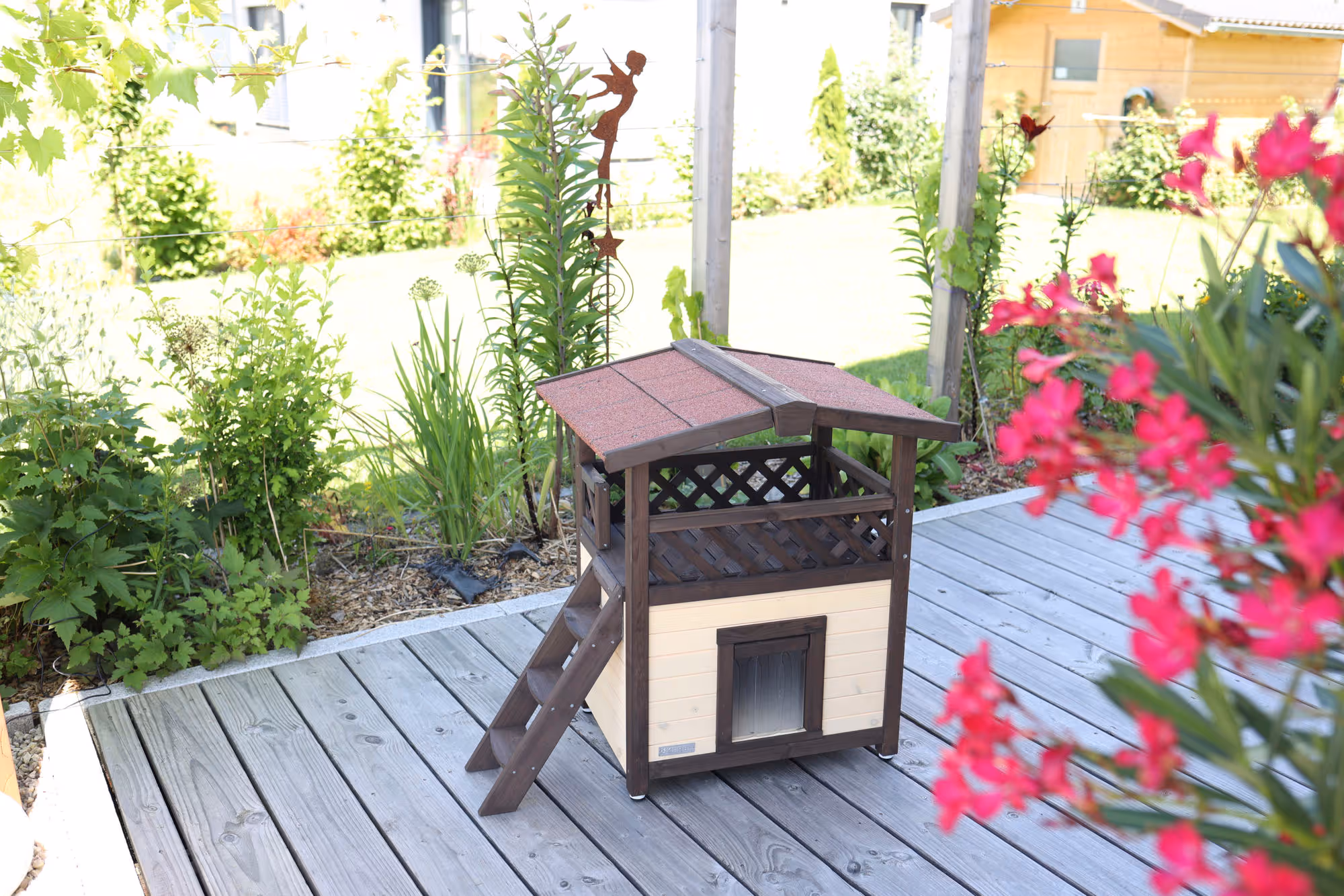 Maison pour chat 4-Seasons Deluxe 88x57x77 cm