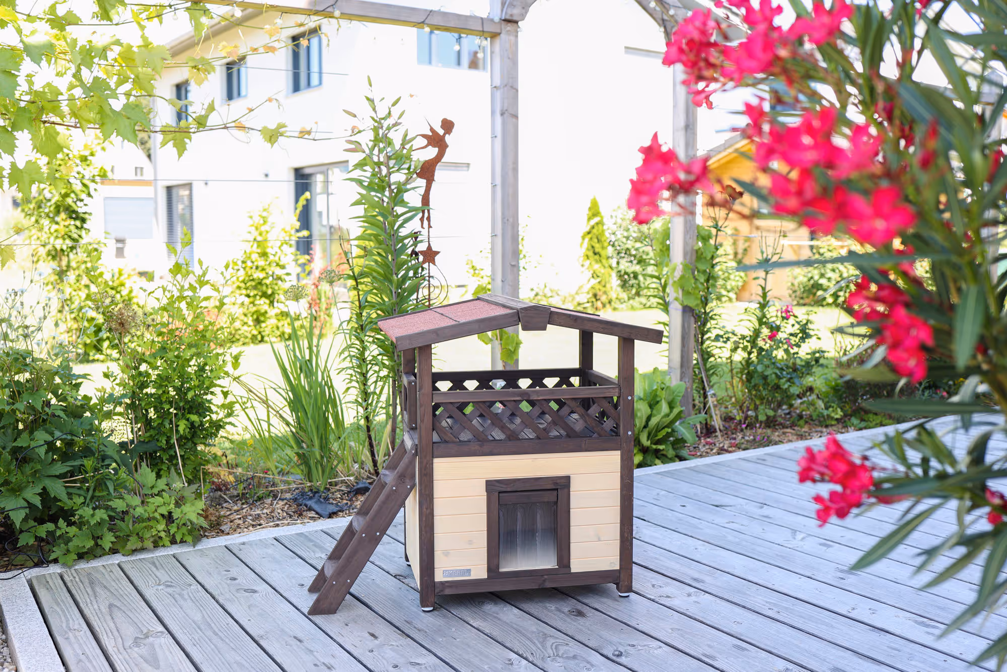 Maison pour chat 4-Seasons Deluxe 88x57x77 cm