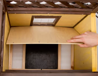 Maison pour chat 4-Seasons Deluxe 88x57x77 cm